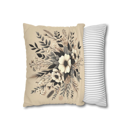 Autumn's Embrace Spun Polyester Square Pillowcase