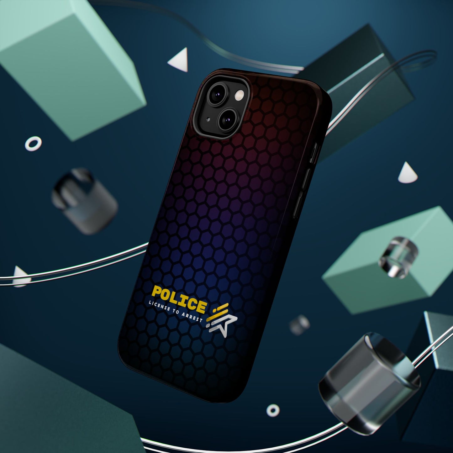Police Magnetic iPhone Cases, License To Arrest