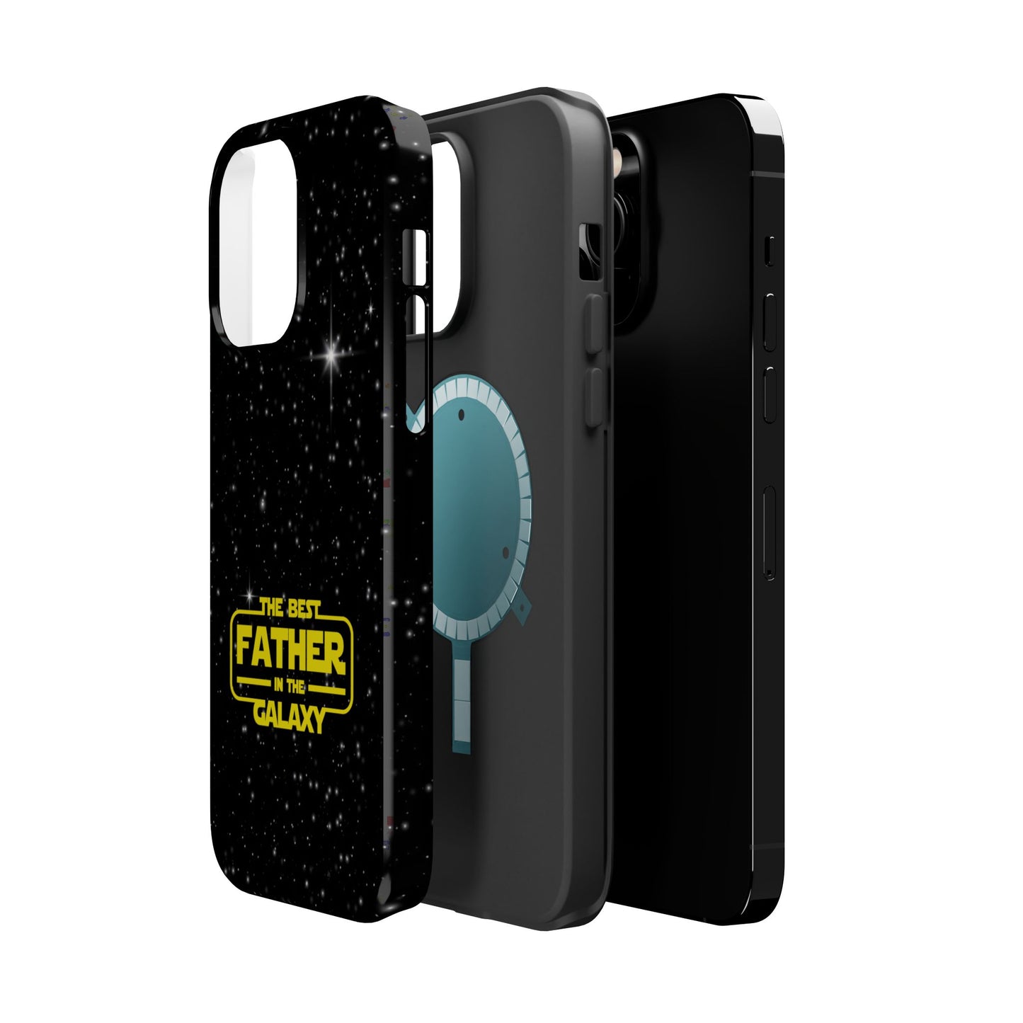 Galaxy-Themed iPhone Magnetic Case - Perfect Gift for the Best Father