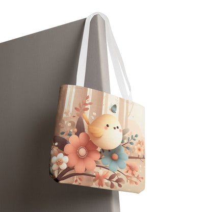 Pastel Canary Tote Bag