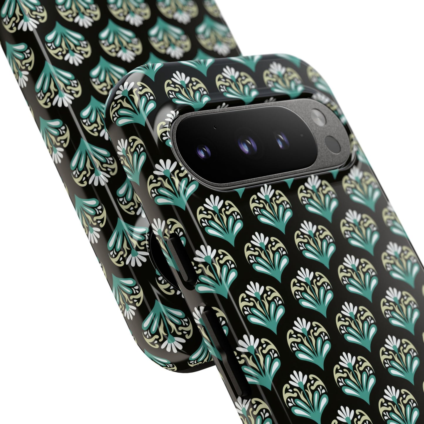 Classic Charm Google Pixel Tough Cases / Black