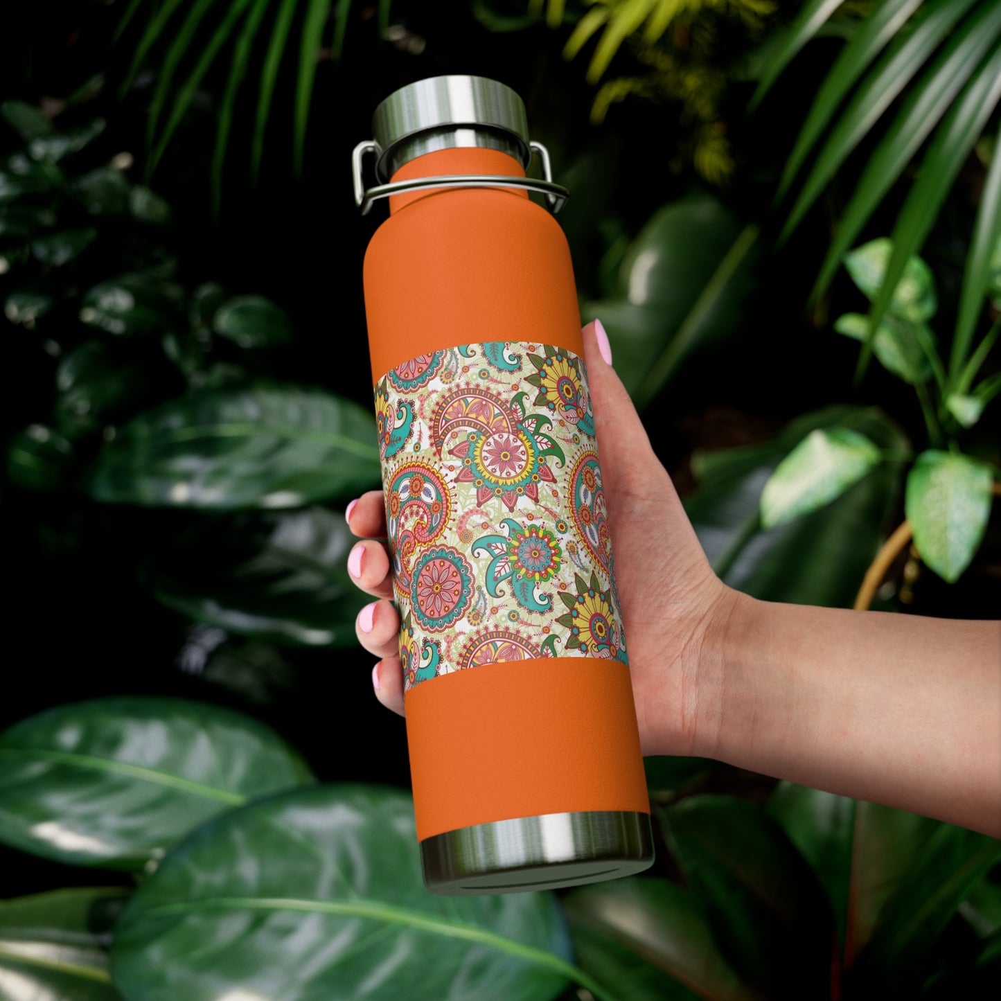 Indian Breath Copper Vacuum Insulated Bottle, 22oz