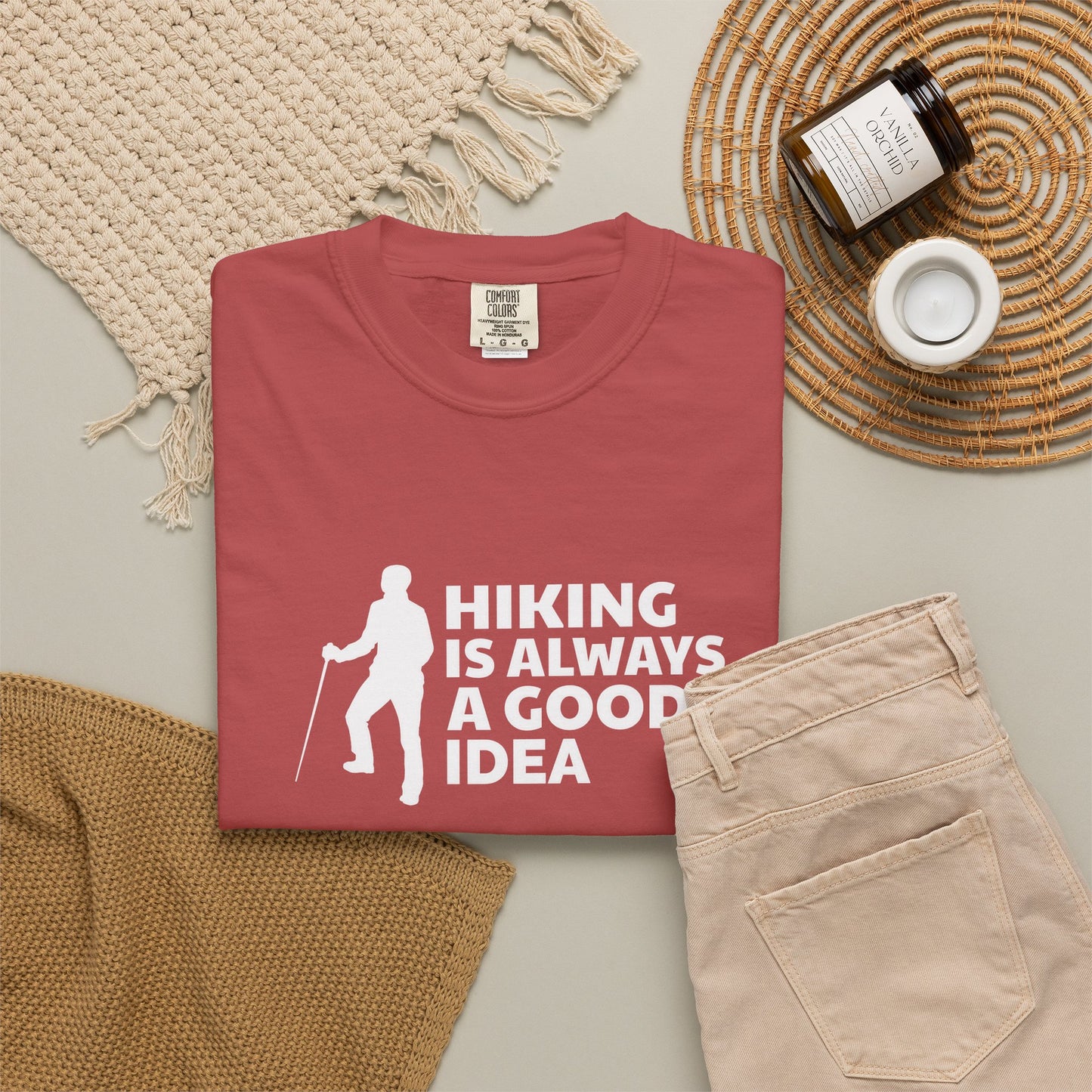 Hiking Is Always A Good Idea Unisex T-shirt