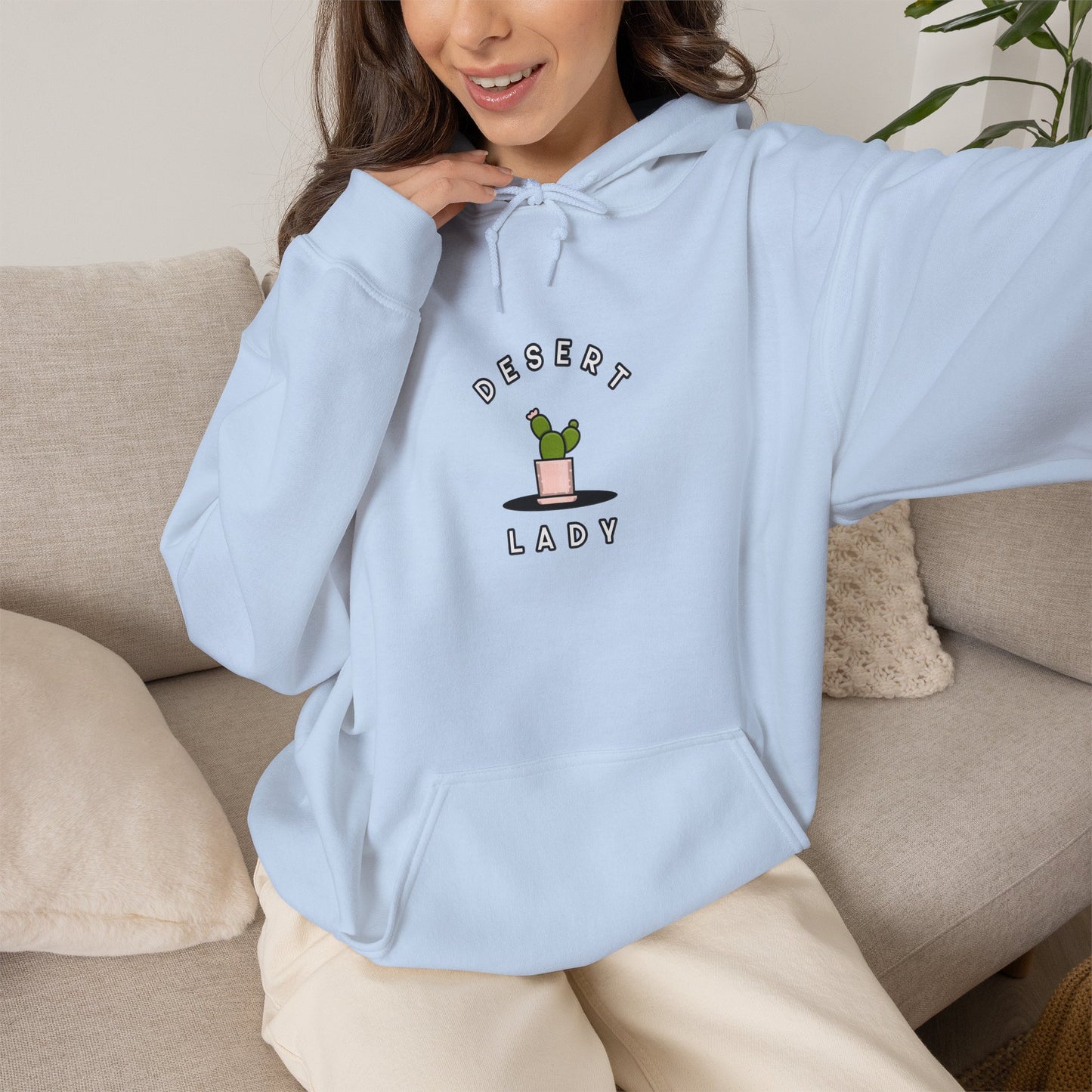 Desert Lady Hooded Sweatshirt