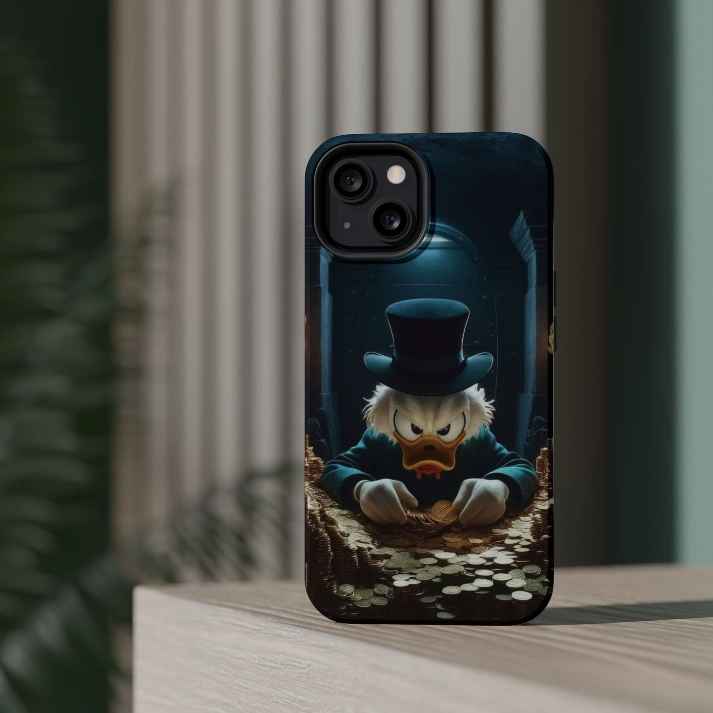 Magnetic Phone Case - Scrooge McDuck Design