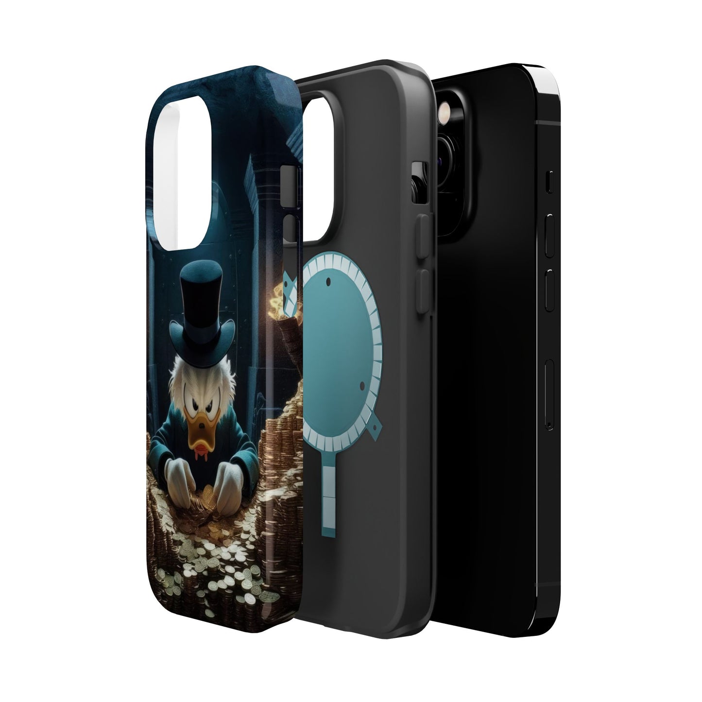 Magnetic Phone Case - Scrooge McDuck Design
