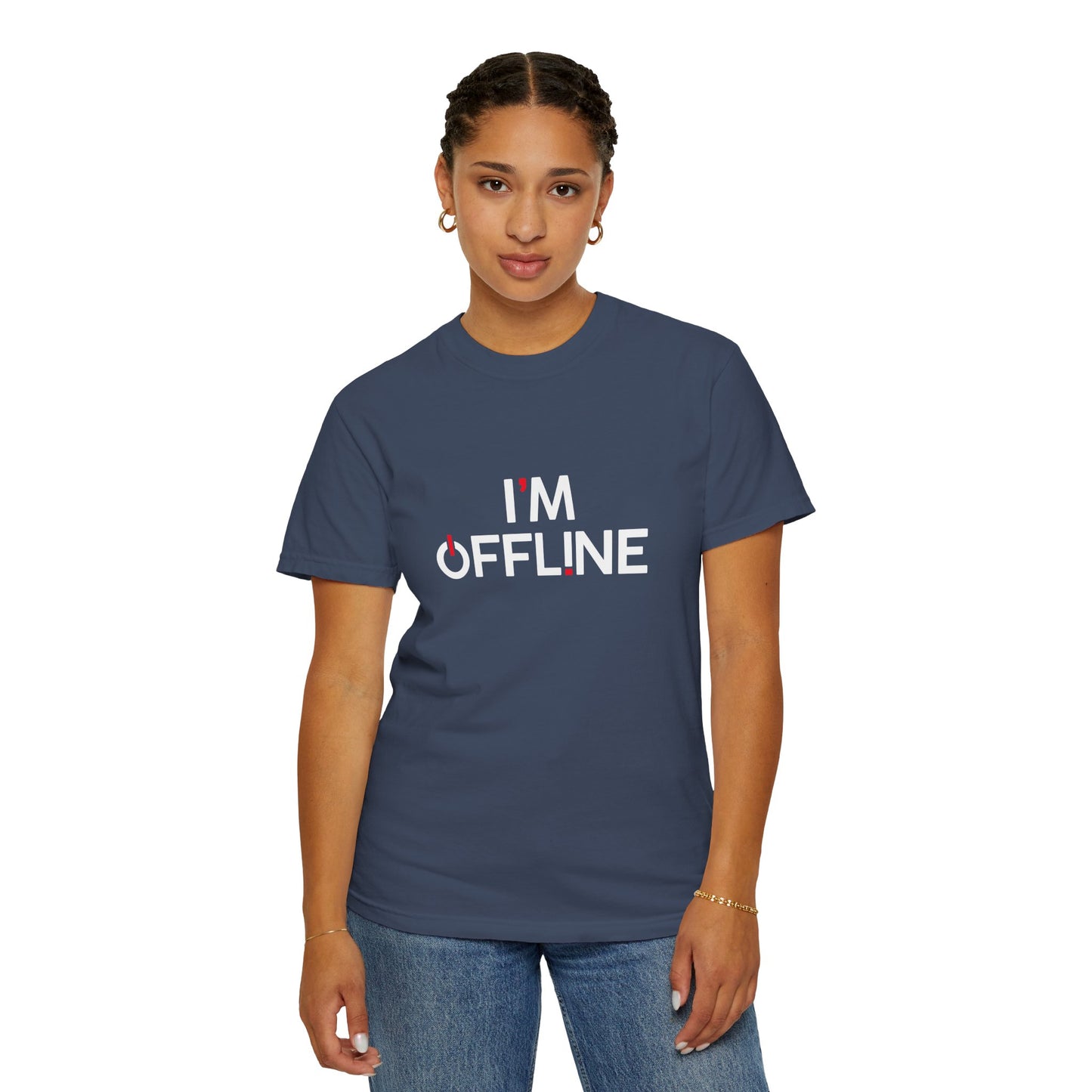 I'm Offline Statement Tee, Relaxed Graphic Shirt