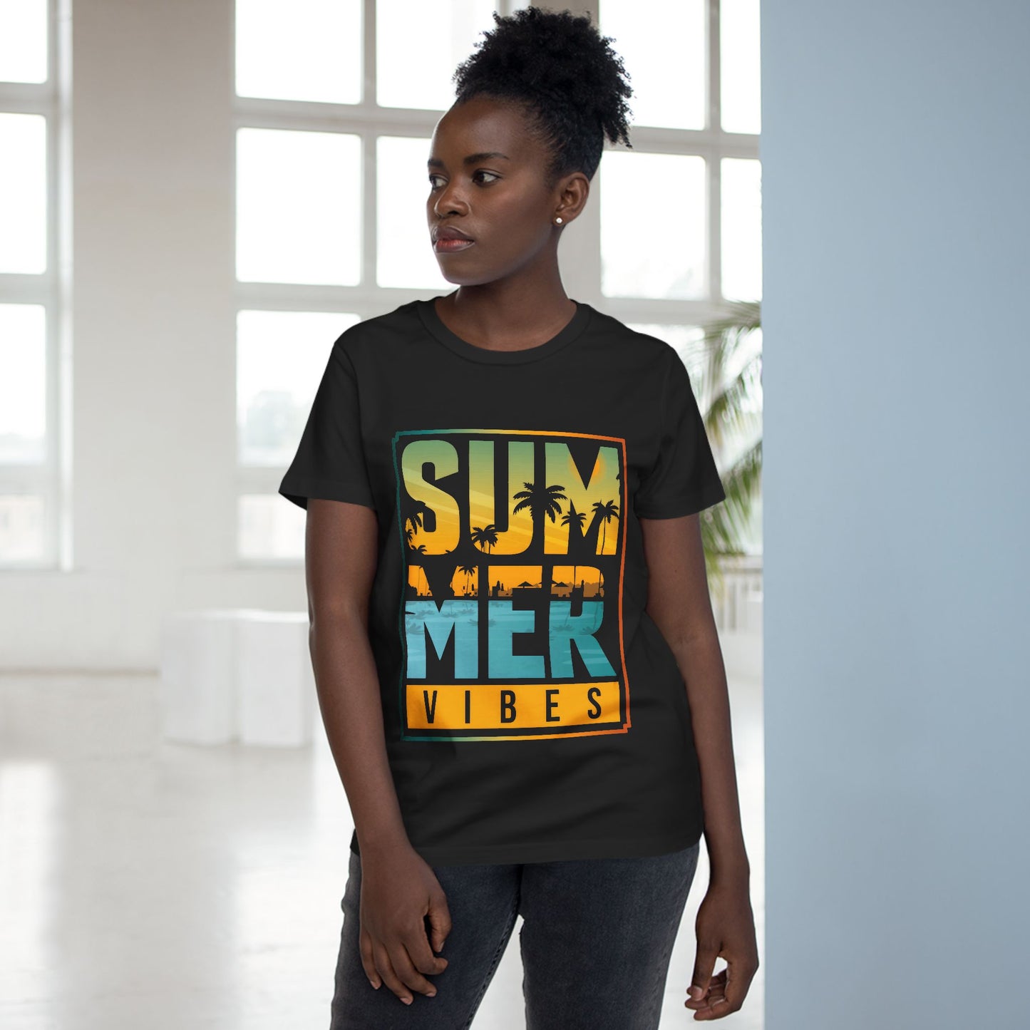 Women’s Summer Vibes Tee - Perfect for Beach Days and Warm Celebrations