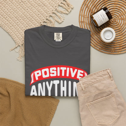 Positive Vibes Unisex Garment-Dyed T-shirt
