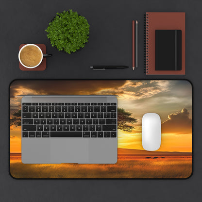 Nature Desk Mat, Safari Sunset