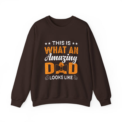 Amazing Dad Crewneck Sweatshirt - Perfect Gift for Father's Day