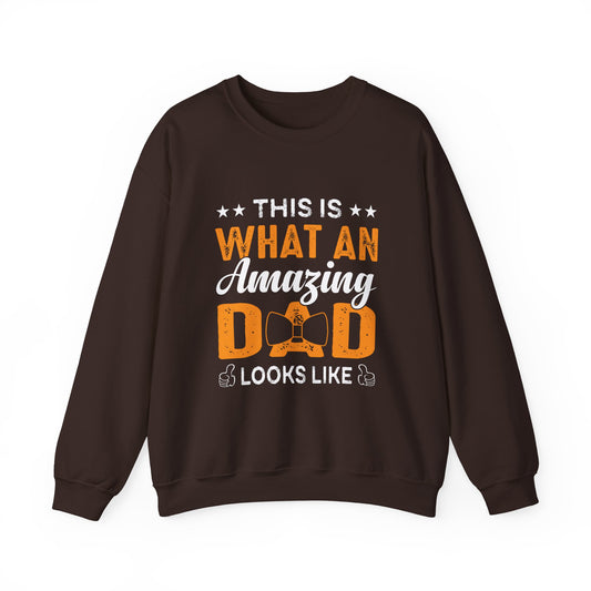 Amazing Dad Crewneck Sweatshirt - Perfect Gift for Father's Day