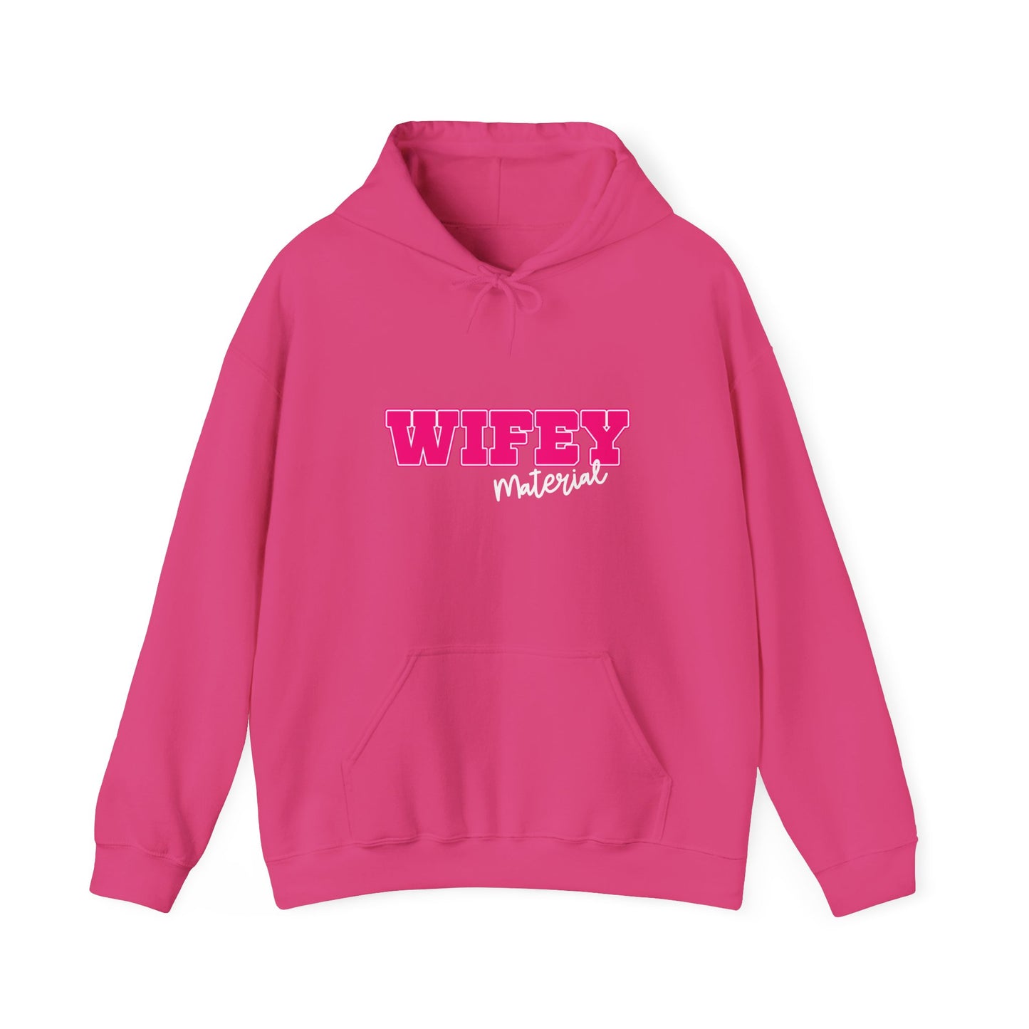 Wifey Material Unisex Heavy Blend™ Hooded Sweatshirt