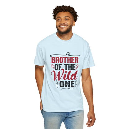 Brother of the Wild One Unisex T-Shirt - Perfect for Sibling Celebrations & Nature Lovers