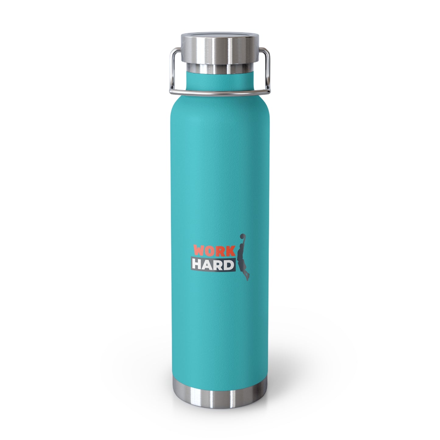 Work Hard Copper Vacuum Insulated Bottle, 22oz