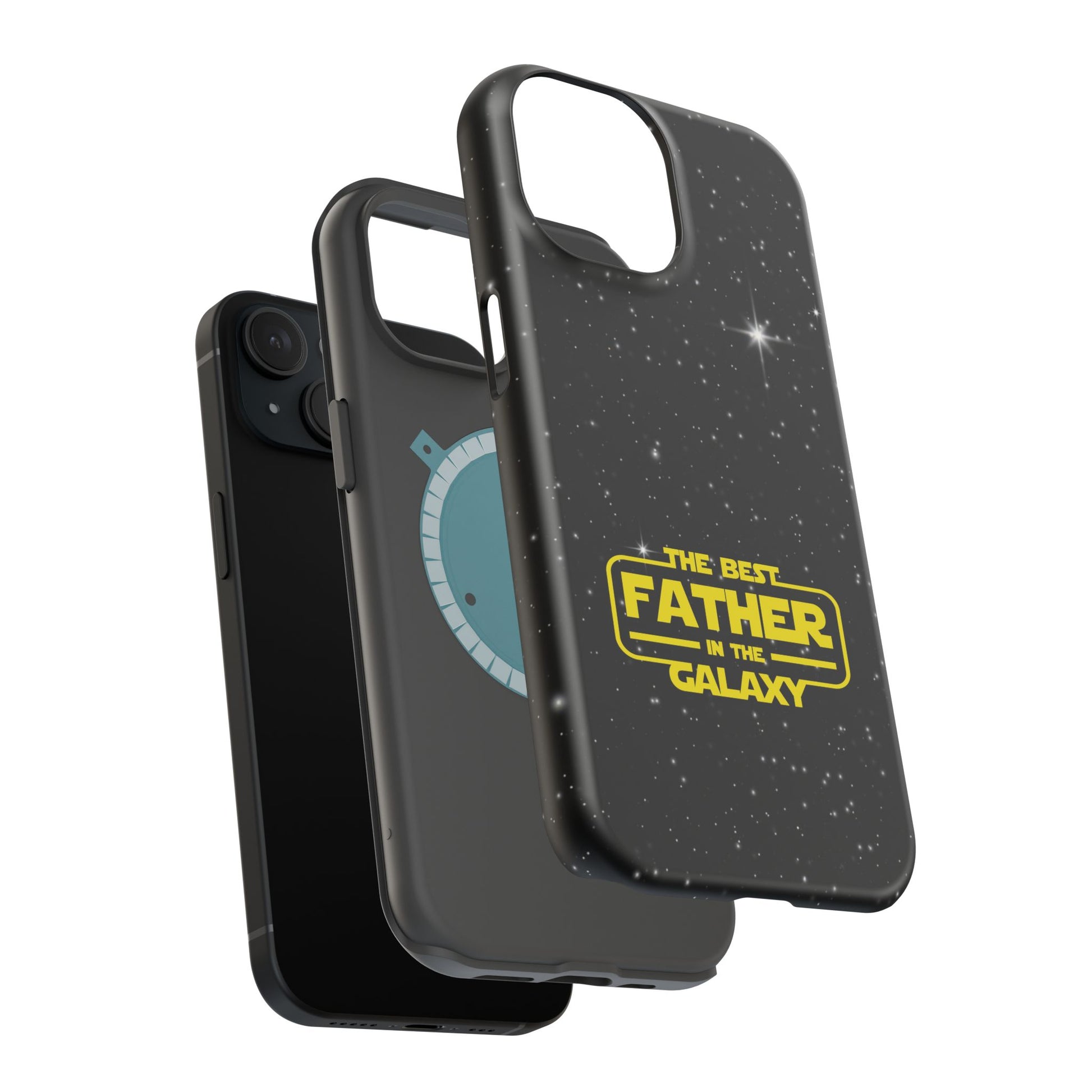 Galaxy-Themed iPhone Magnetic Case - Perfect Gift for the Best Father