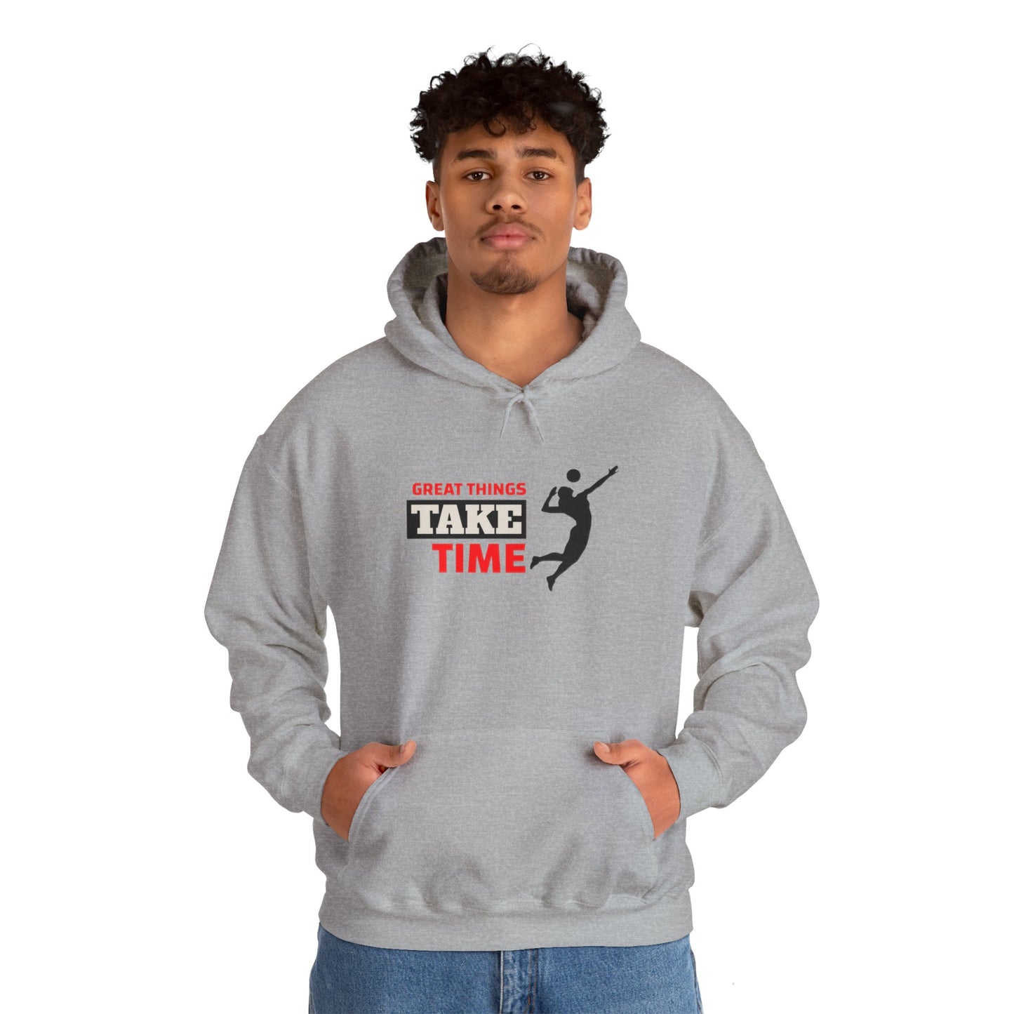 Great Things Take Time Unisex Heavy Blend™ Hooded Sweatshirt