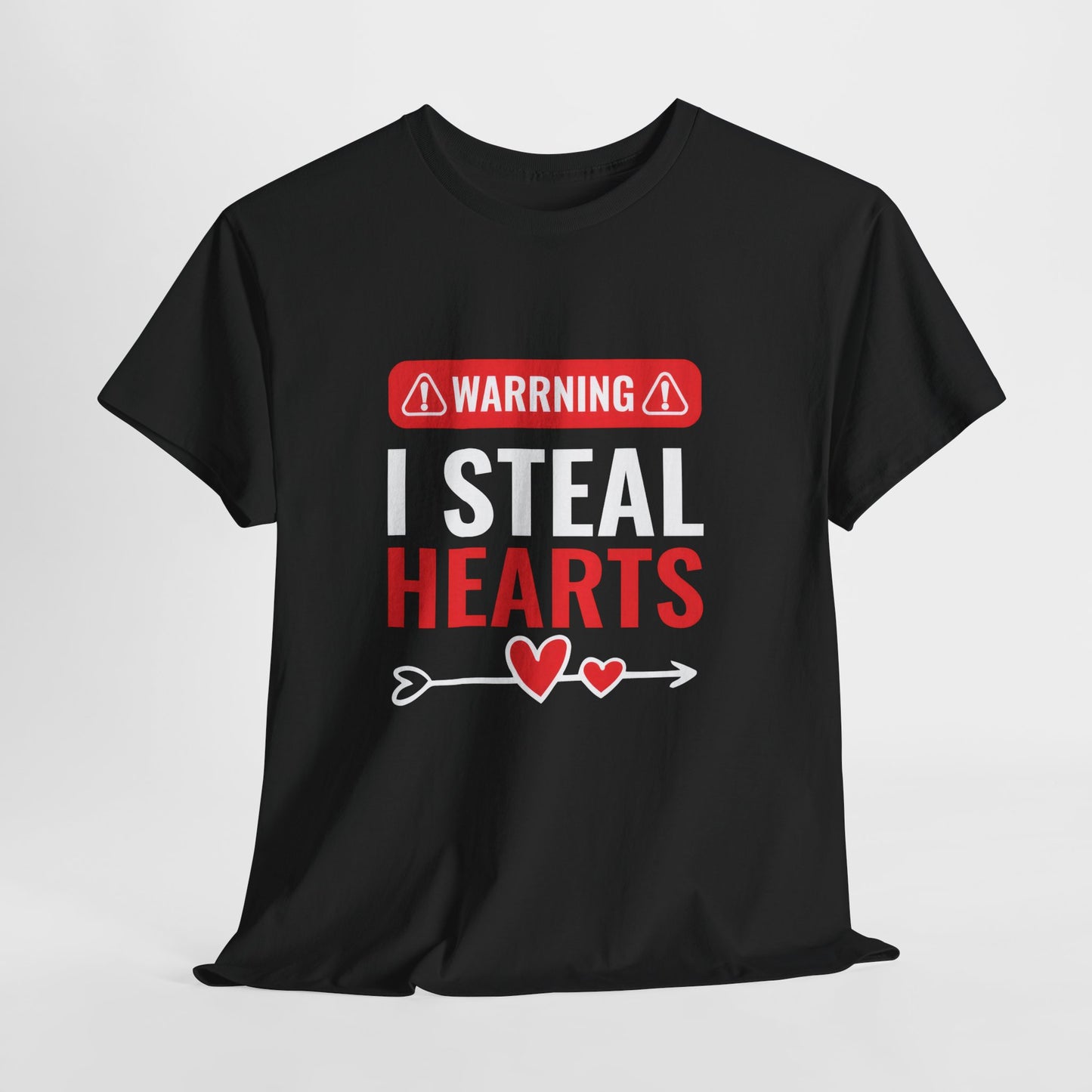 Warning I Steal Hearts Tee
