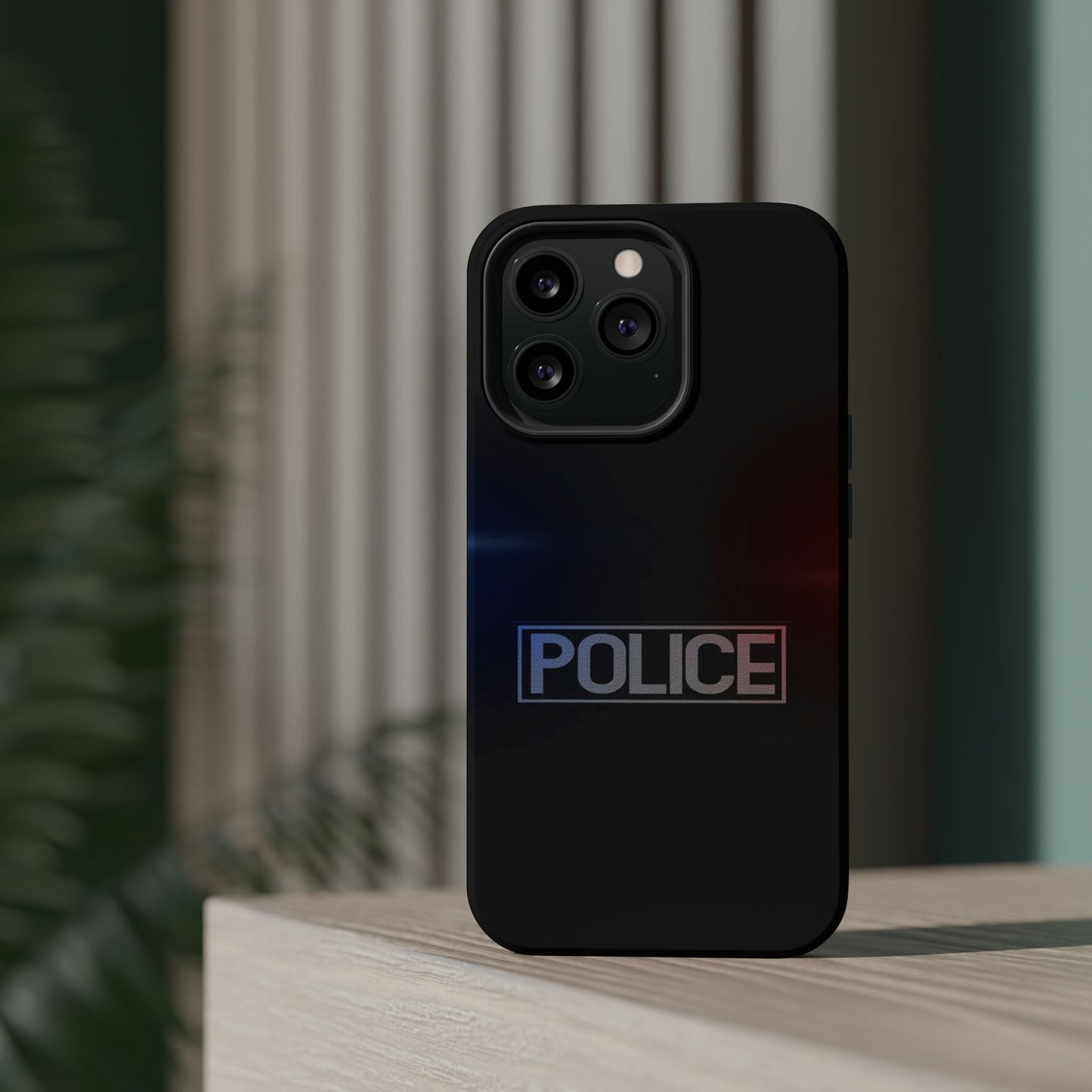 Police Magnetic Phone Case