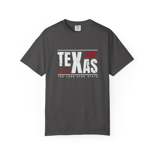 Texas Unisex  Garment-Dyed T-Shirt - Casual Urban Style