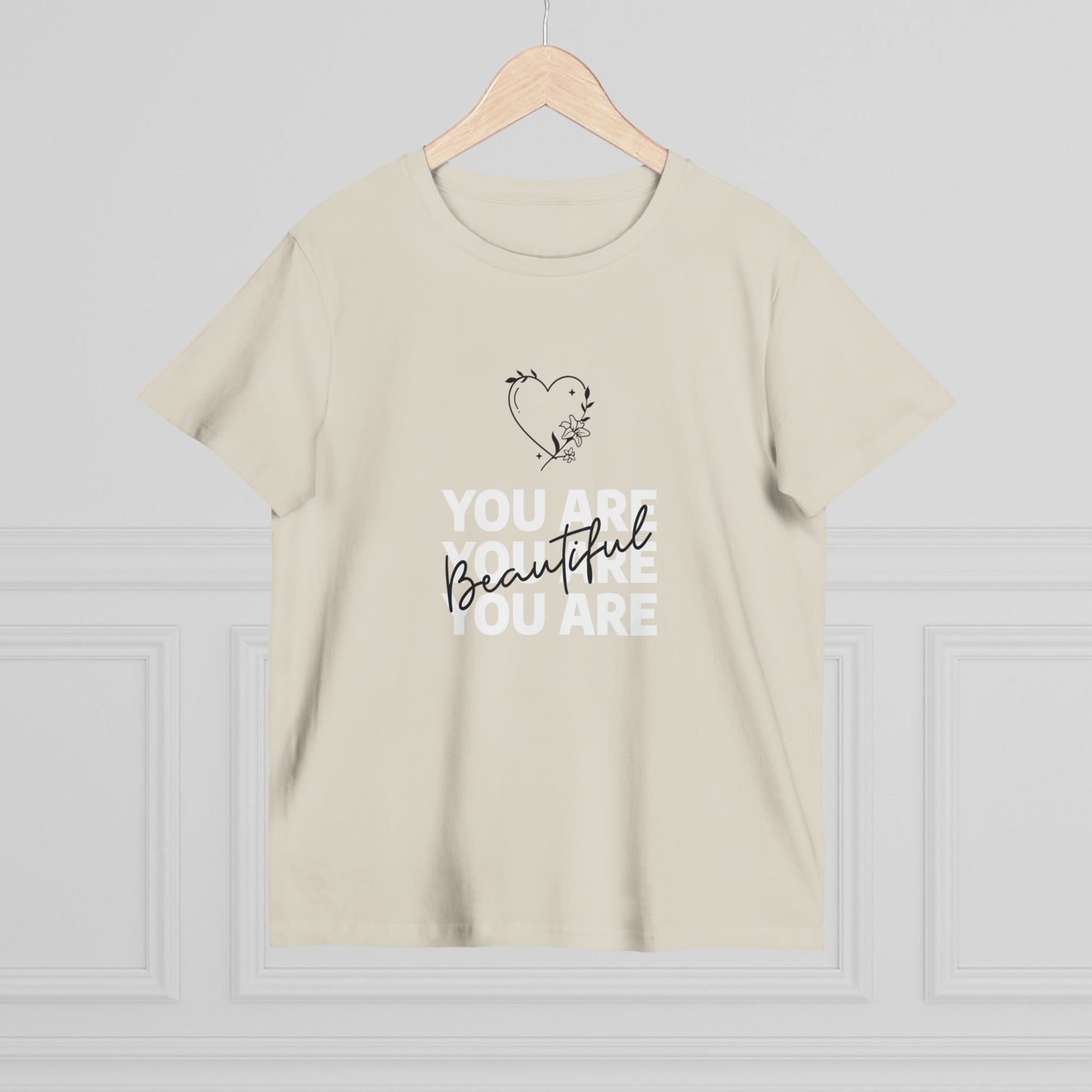 You Are Beautiful Women’s Maple Tee