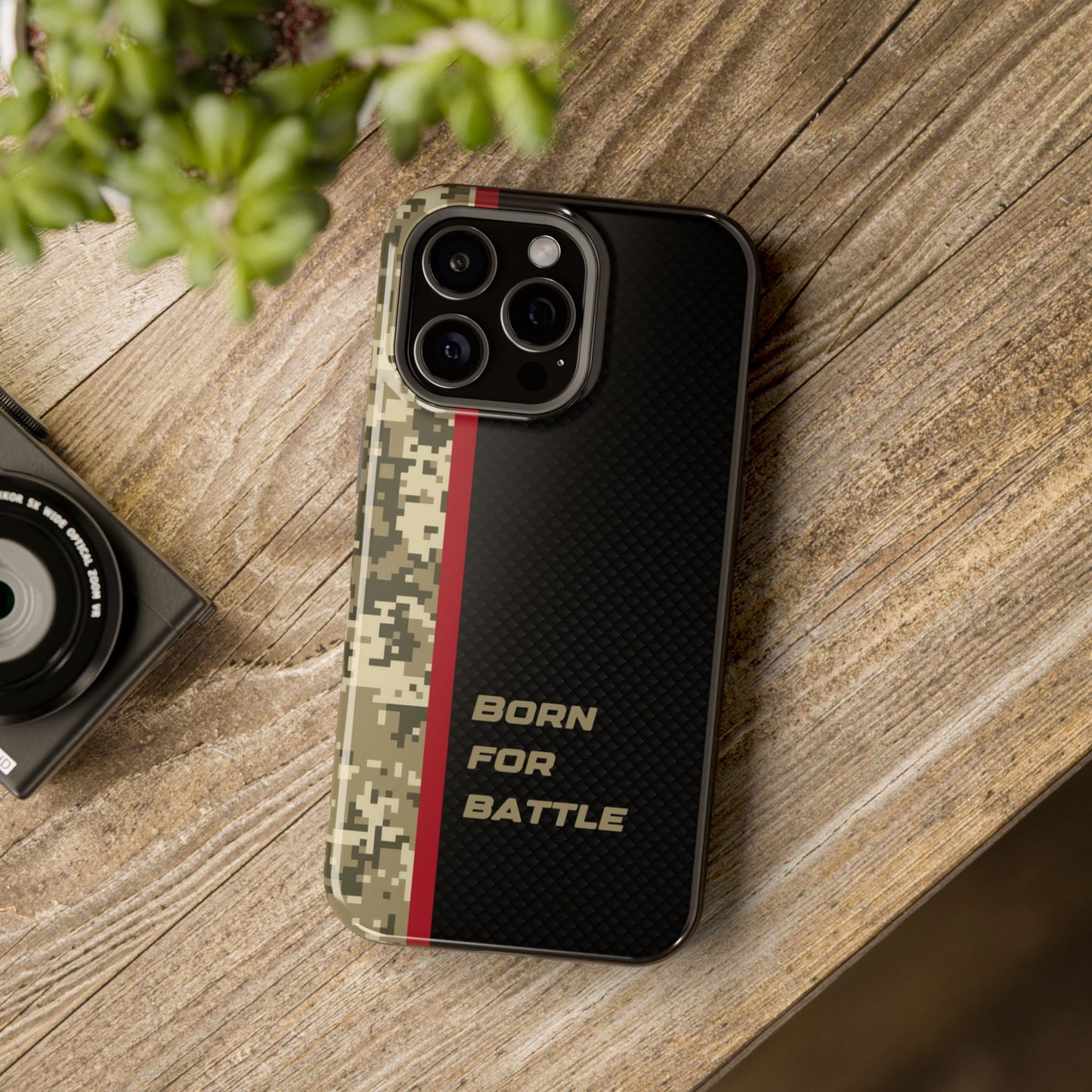 Born for Battle Magnetic Phone Case