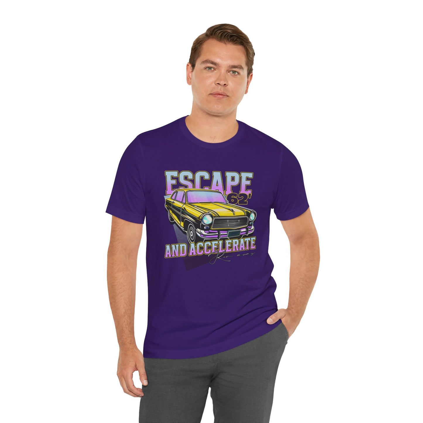 Escape And Accelerate Unisex Jersey Short Sleeve Tee