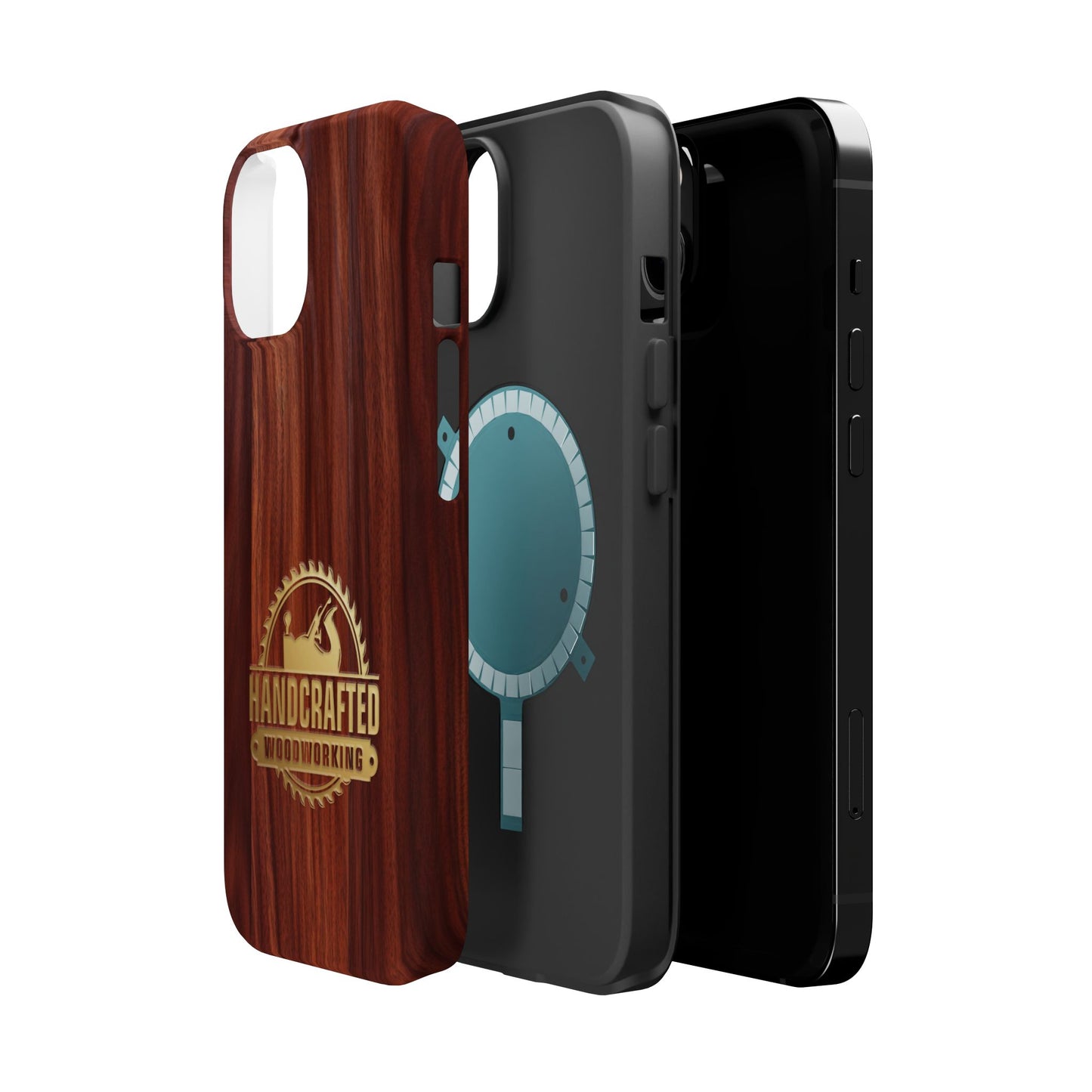 Woodworking Logo Magnetic iPhone Case