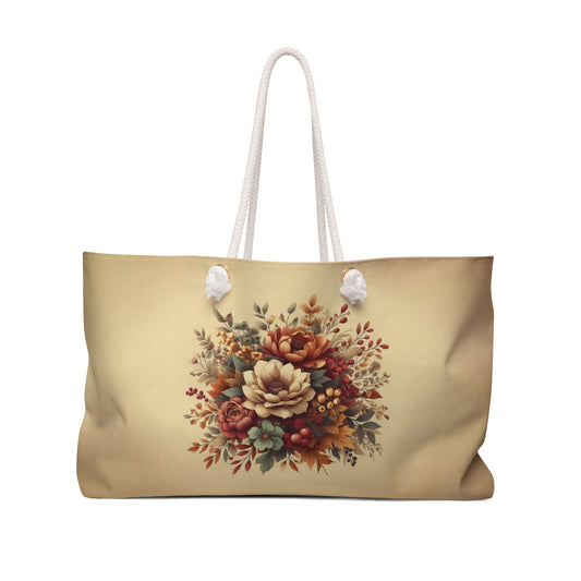 Autumn Bouquet Weekender Bag