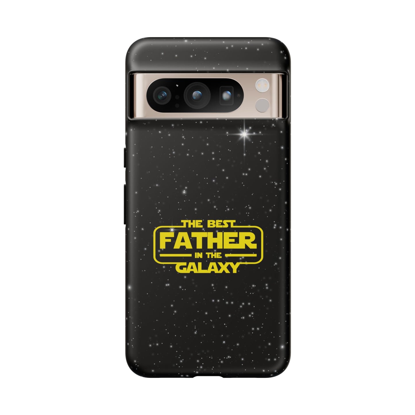 Galaxy-Themed Google Pixel Tough Case - Perfect Gift for the Best Father