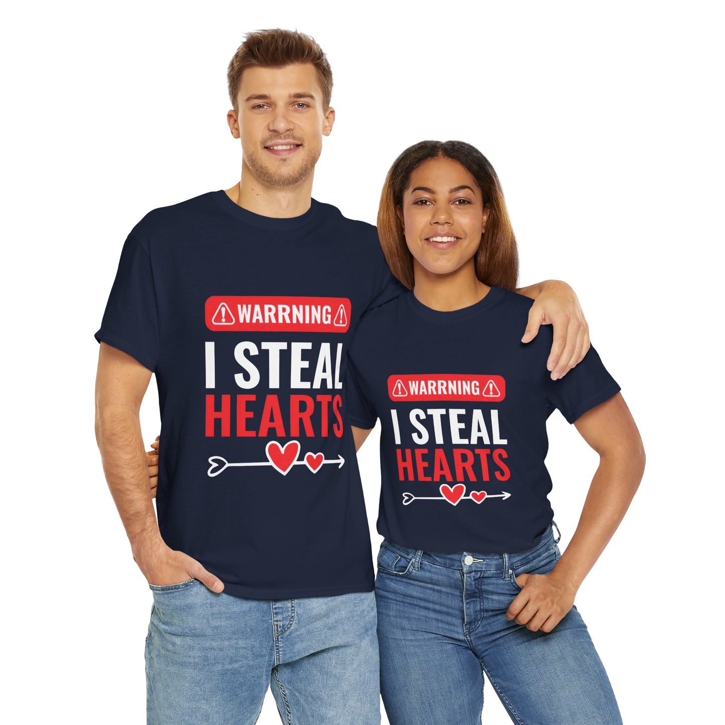 Warning I Steal Hearts Tee