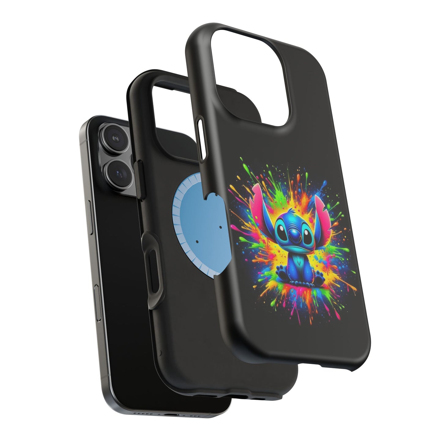 Colorful Cartoon Phone Case, Magnetic Tough Cover