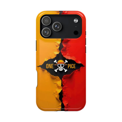 Bold One Piece Magnetic Tough Cases, Anime Phone Cover