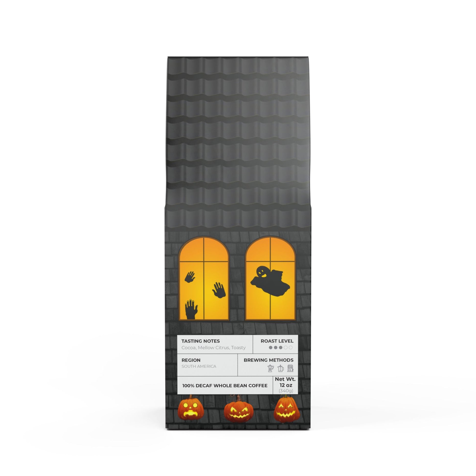 Cursed Cocoa Decaf, Trapper Peak Decaf Coffee Blend