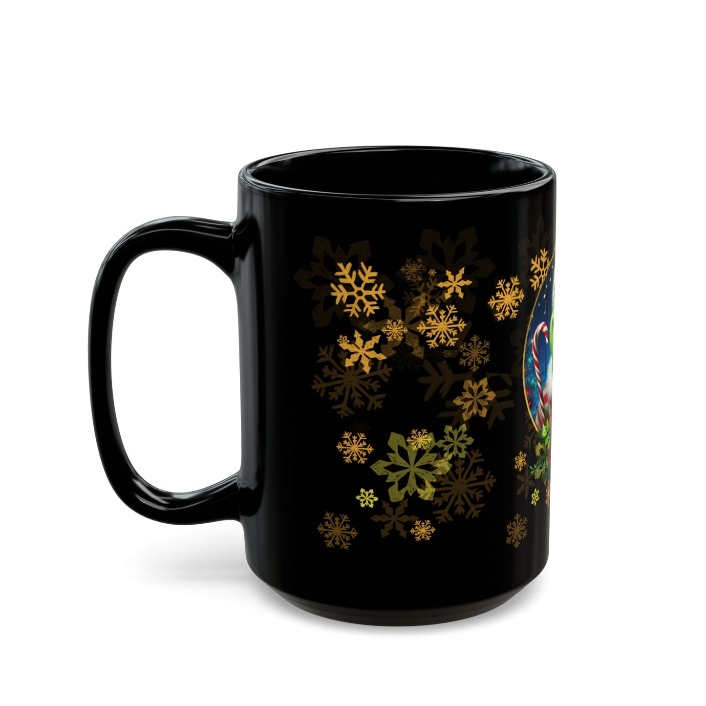 Naughty Nick Black Mug - 11oz, 15oz