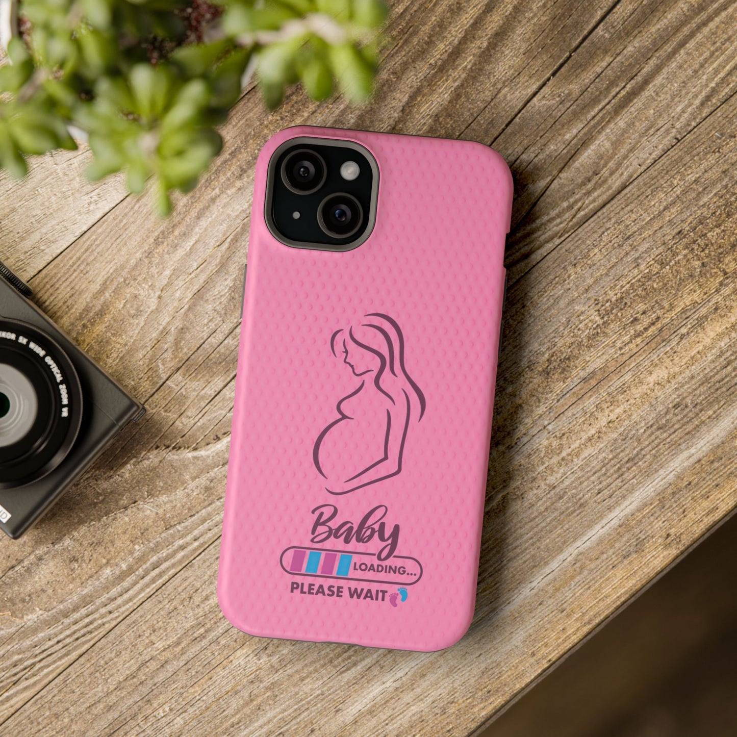 Baby Loading Magnetic Phone Case, Pregnancy Announcement Gift