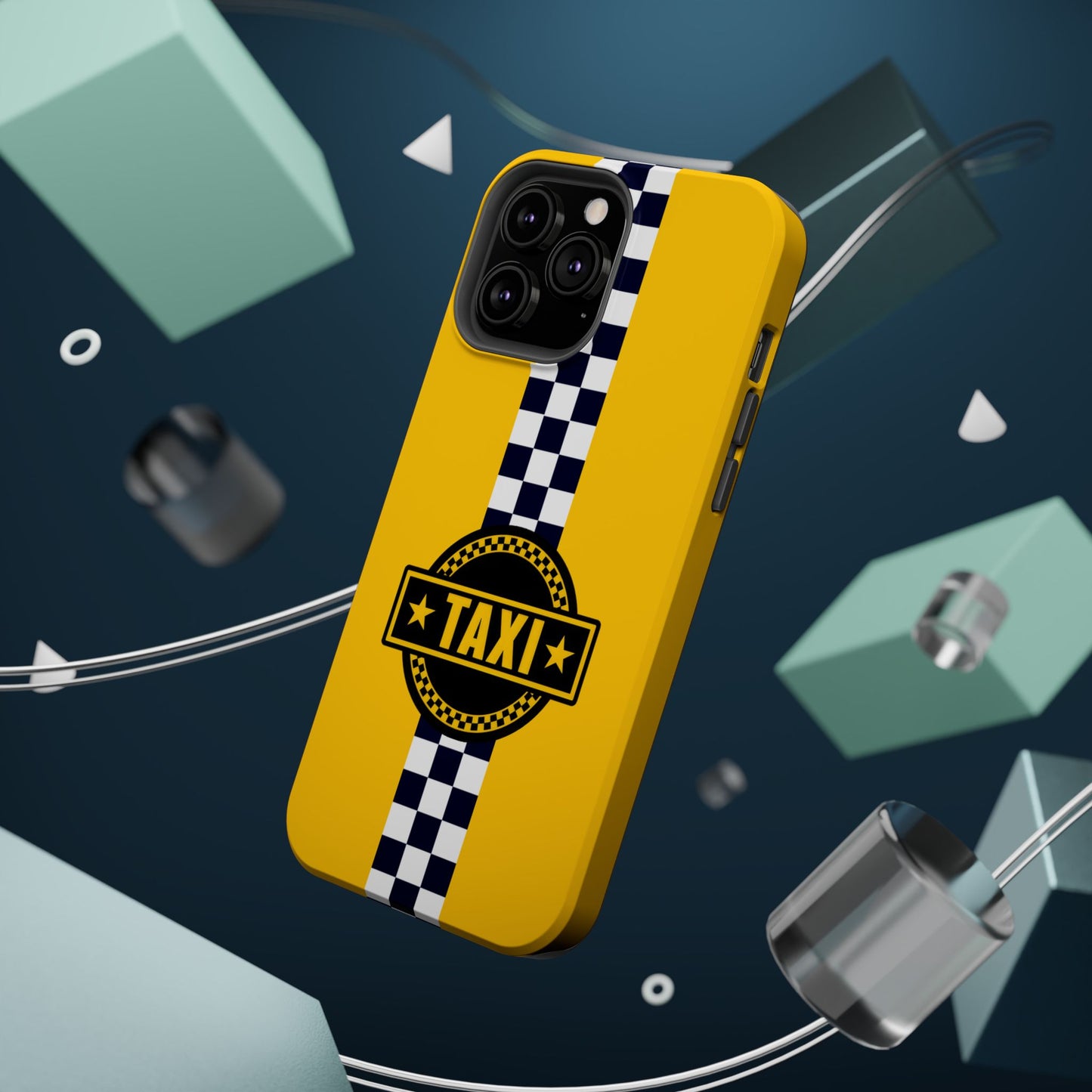 City Taxi Magnetic iPhone Cases