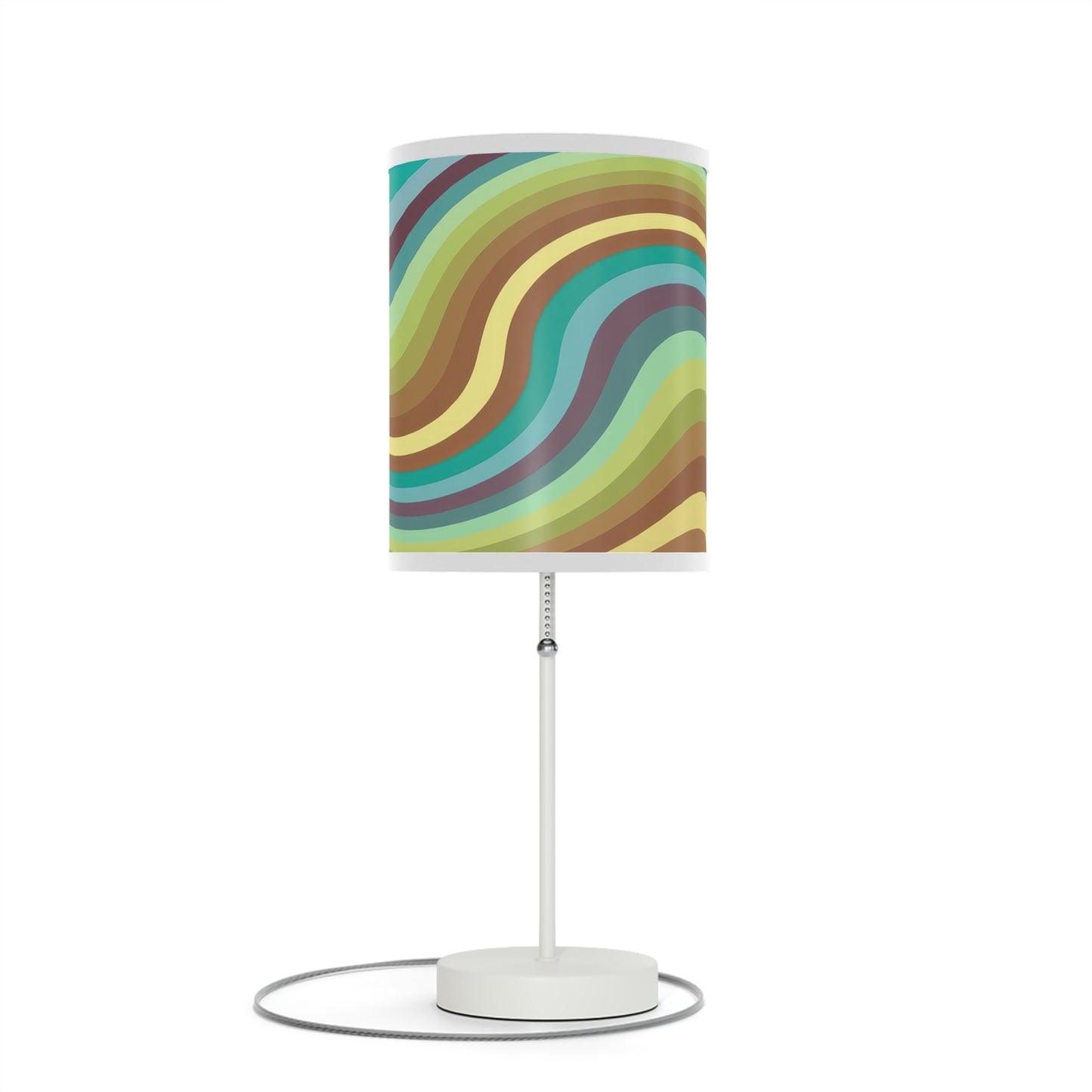 Classic Wave Lamp on a Stand, US|CA plug / White