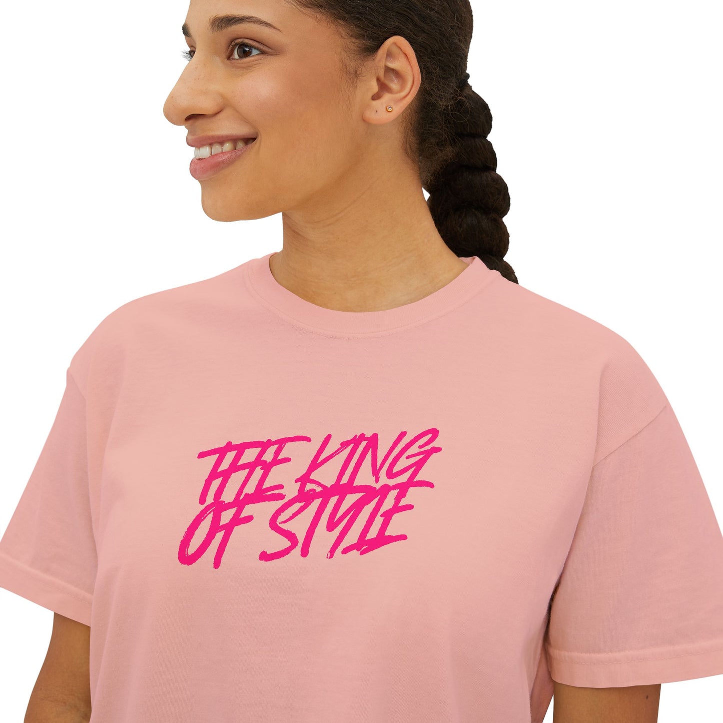 The King Of Style Women's Boxy Tee