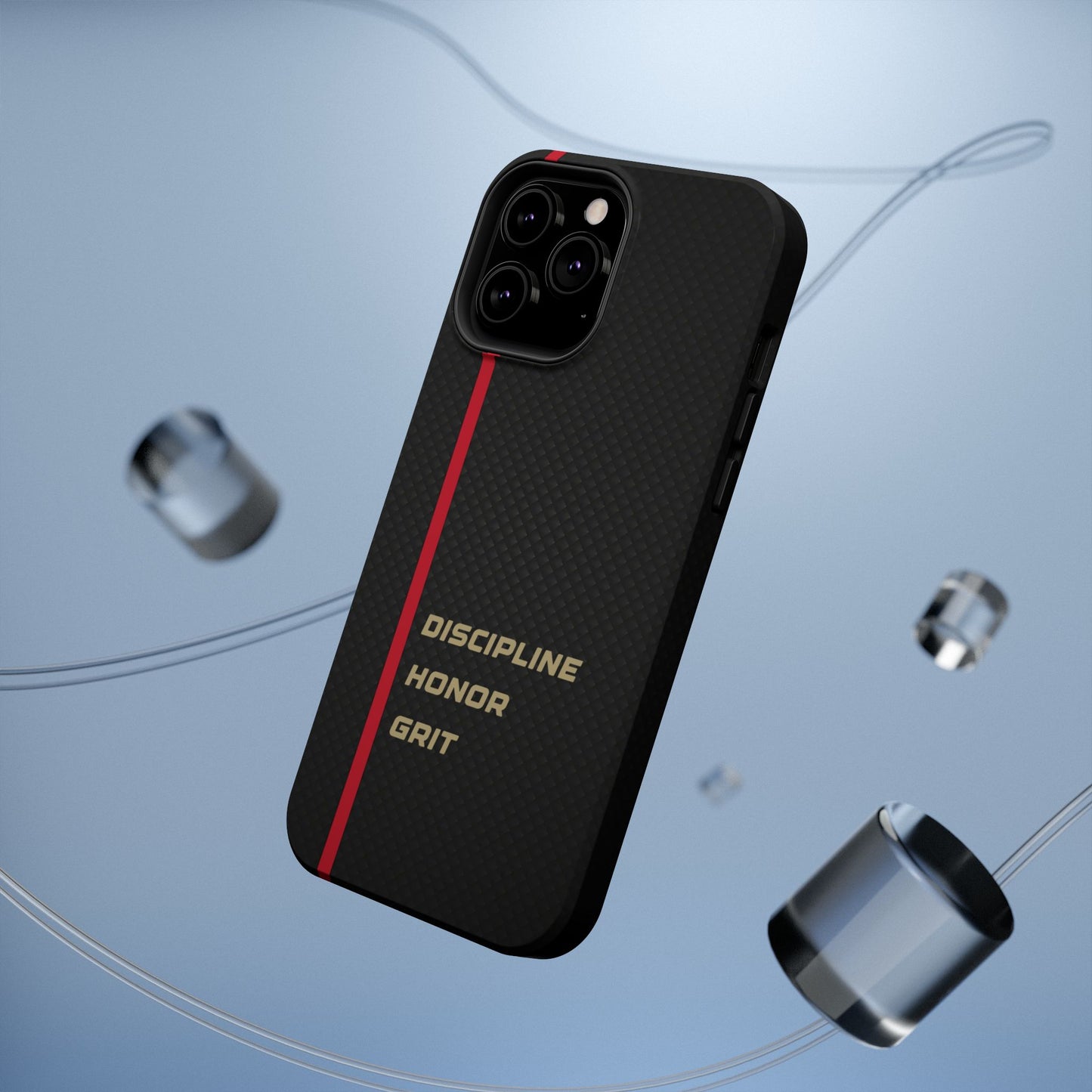 Discipline, Honor, Grit Impact-Resistant Phone Case