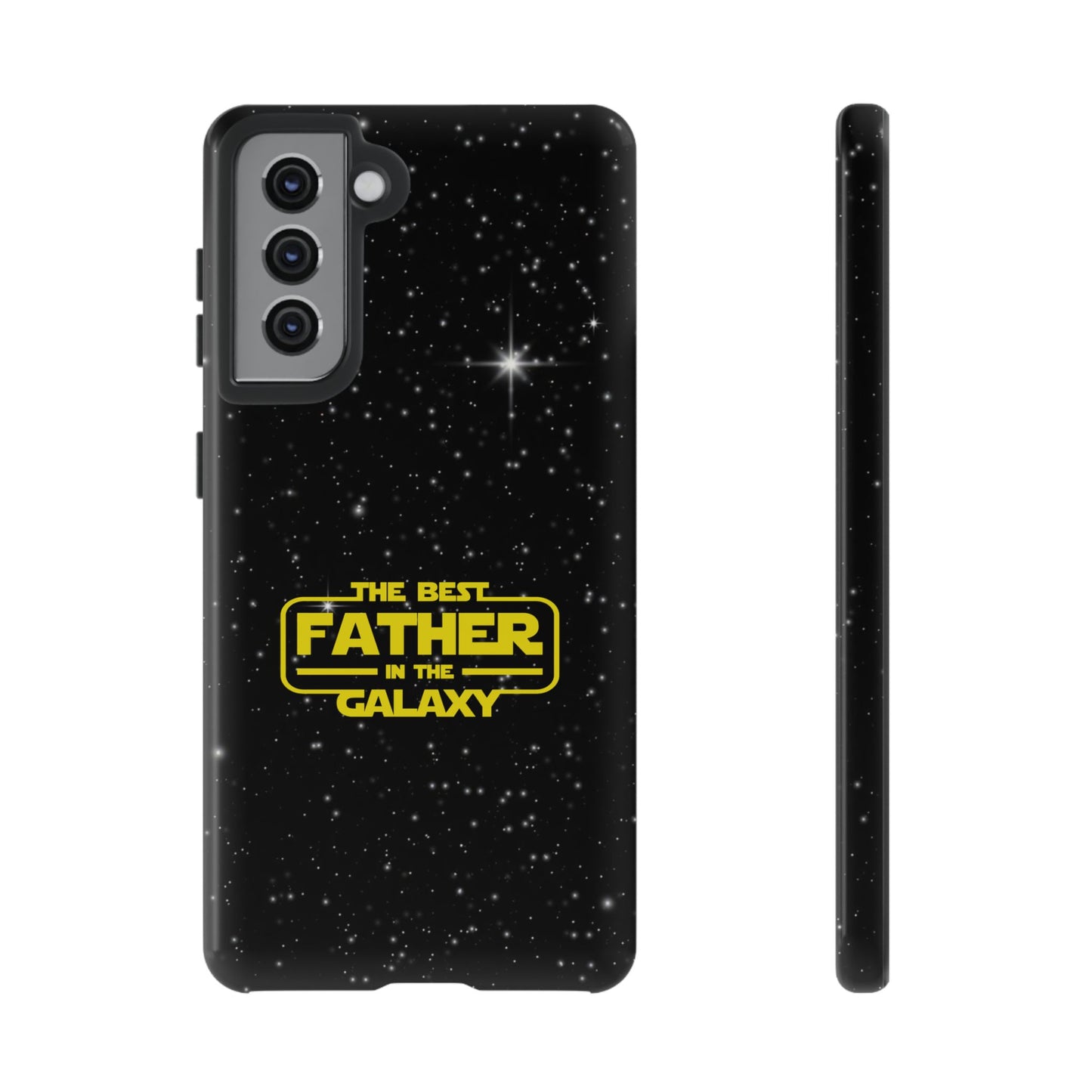 Galaxy-Themed Samsung Tough Case - Perfect Gift for the Best Father