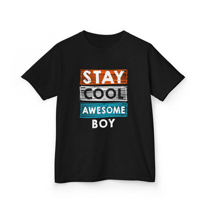 Kids Stay Cool Awesome Tee - Heavy Cotton™ T-Shirt for Boys