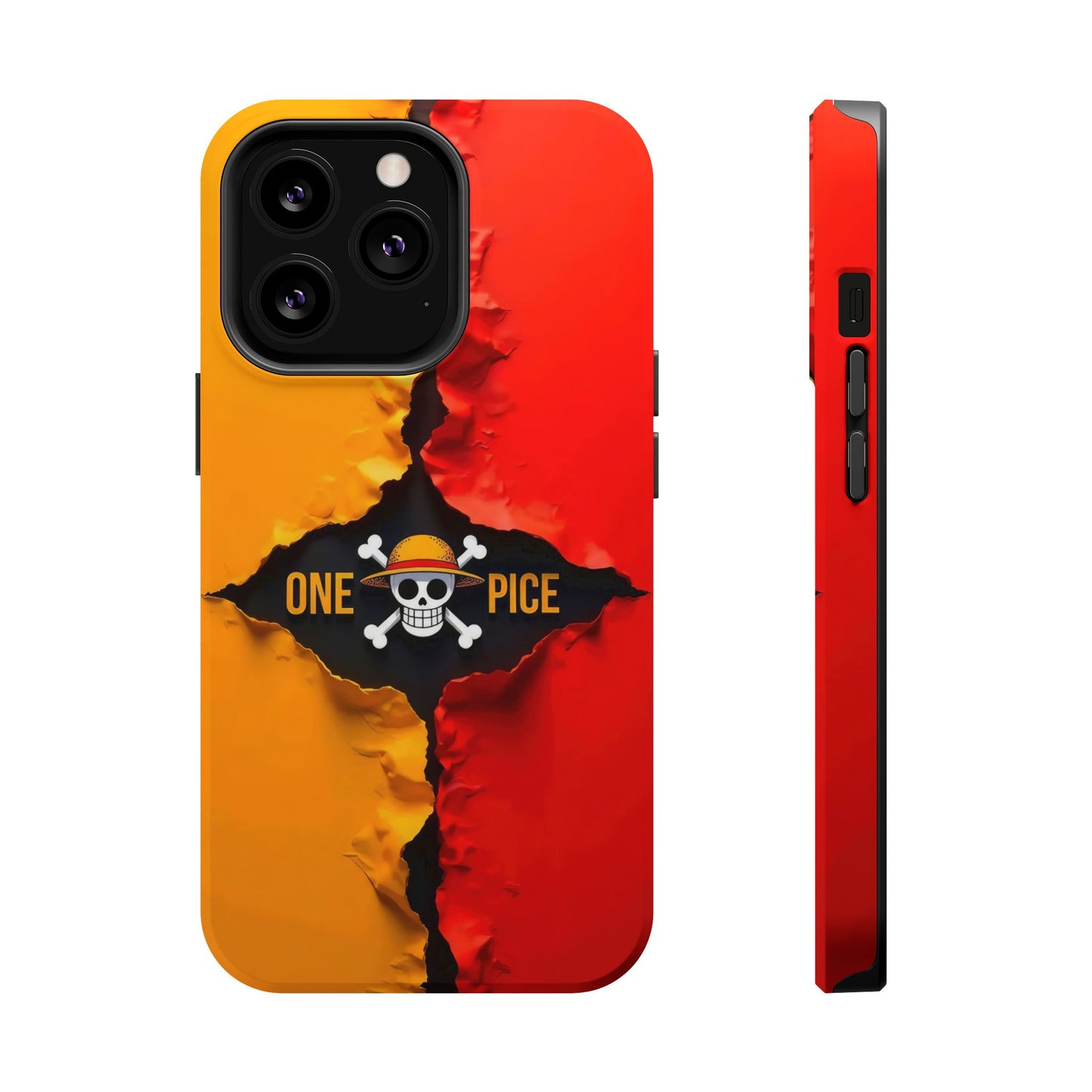 Bold One Piece Magnetic Tough Cases, Anime Phone Cover
