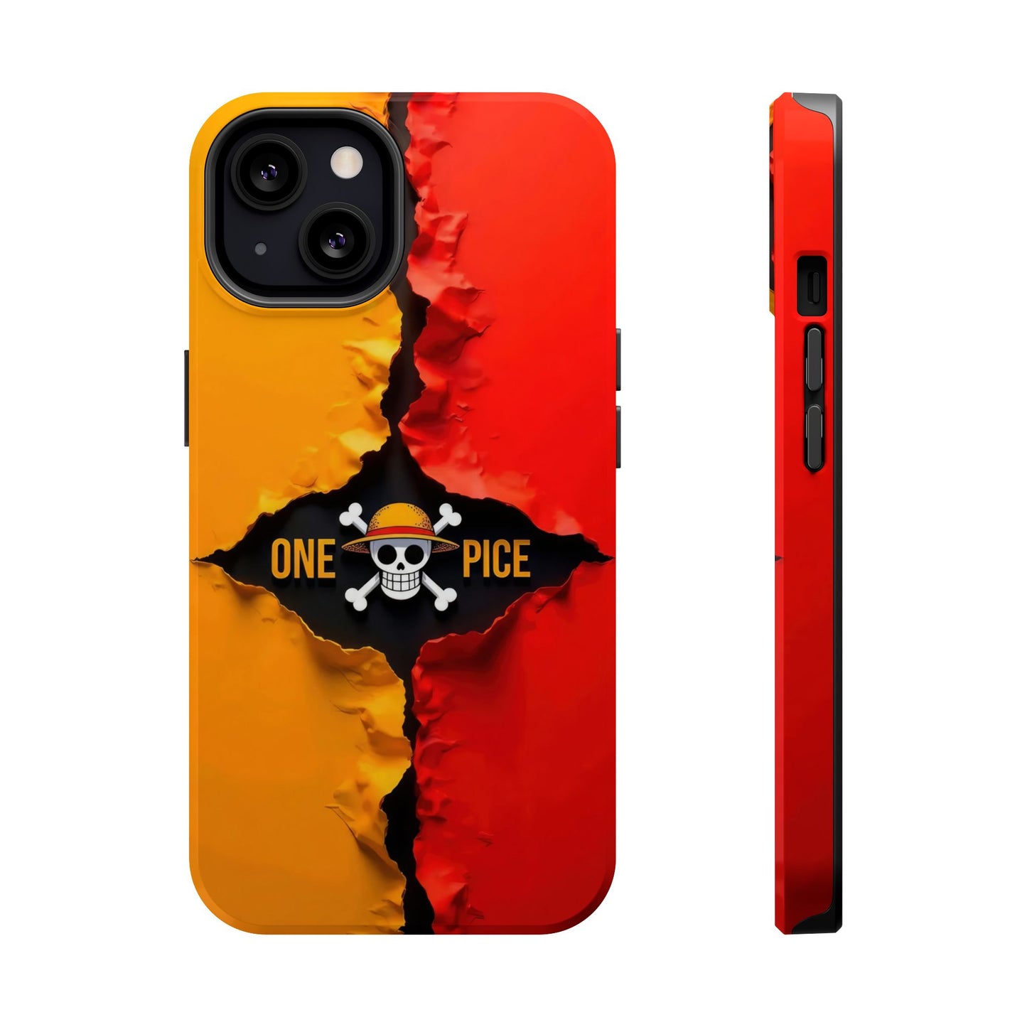 Bold One Piece Magnetic Tough Cases, Anime Phone Cover