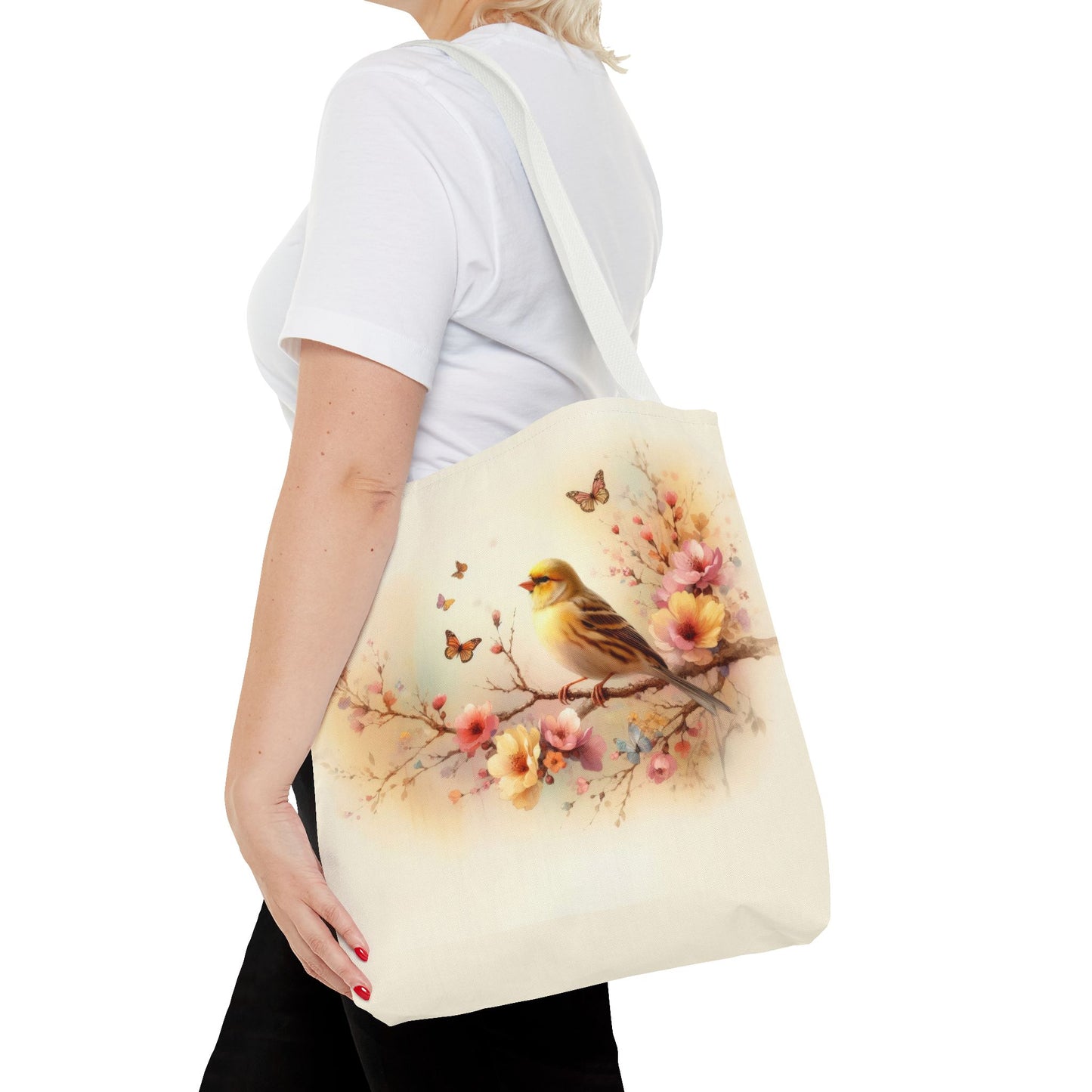 Blooming Melody Tote Bag (AOP)