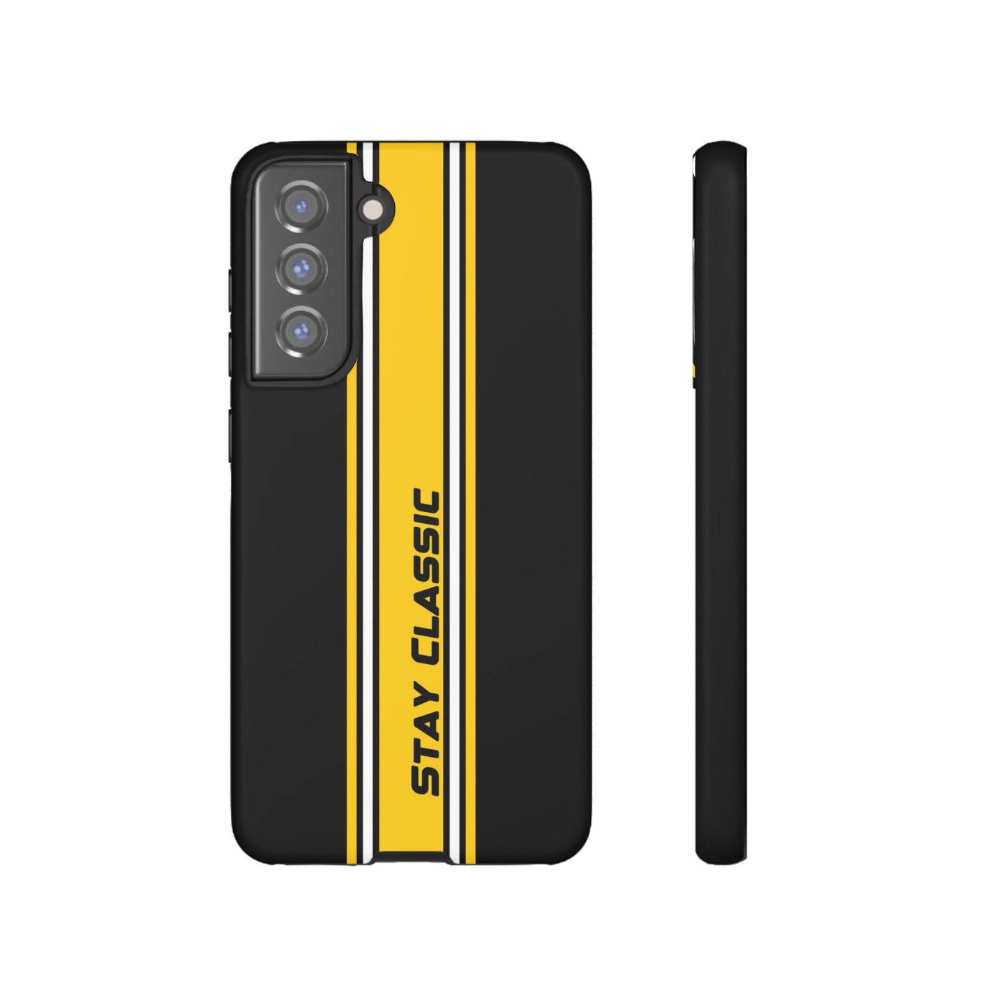 Stay Classic Tough Case – Minimalist Racing Design
