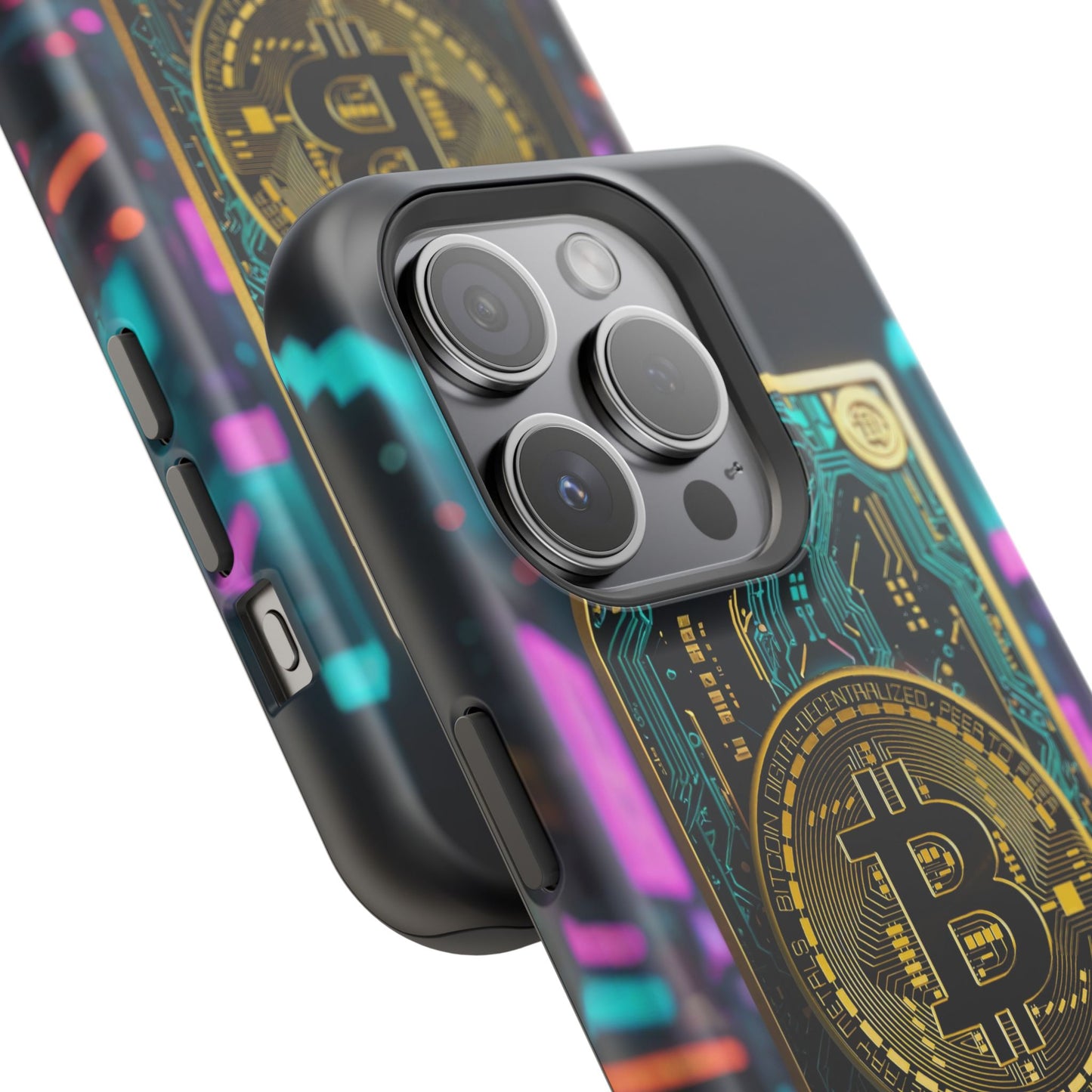 Bitcoin Magnetic Phone Case, Unique Phone Cover