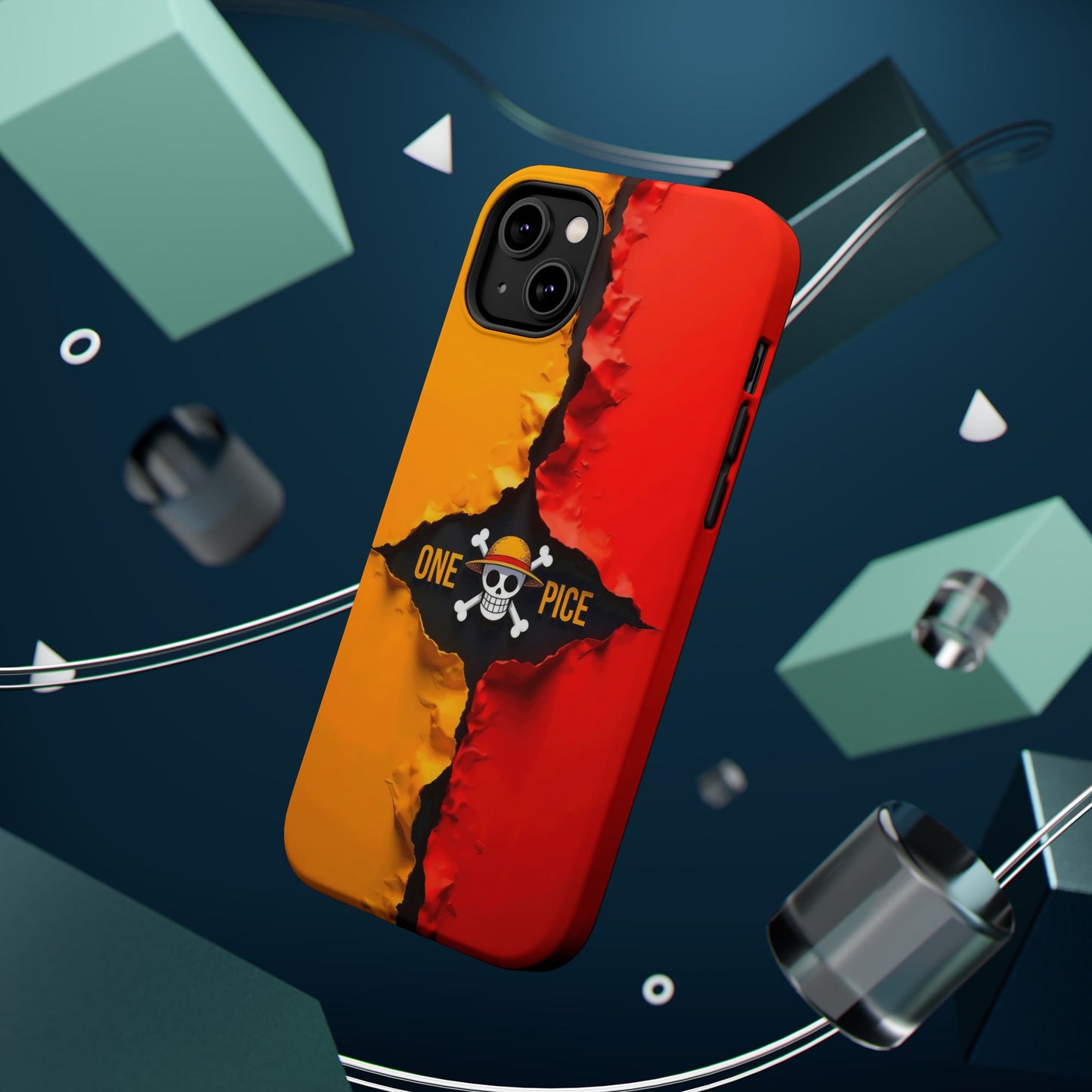 Bold One Piece Magnetic Tough Cases, Anime Phone Cover