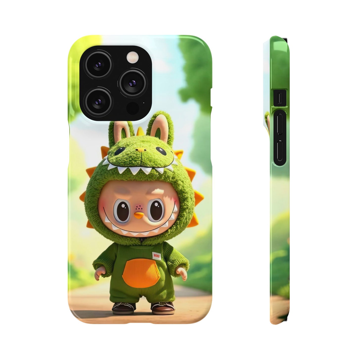 The Monsters Snap Case for iPhone Models – Playful Dinosaur Design