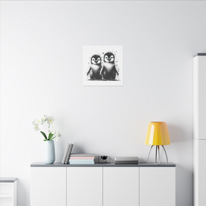 Arctic Chicks - Canvas Print